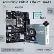 Board Asus Prime H610M-K D4 R2.0 mATX - Img 55079292