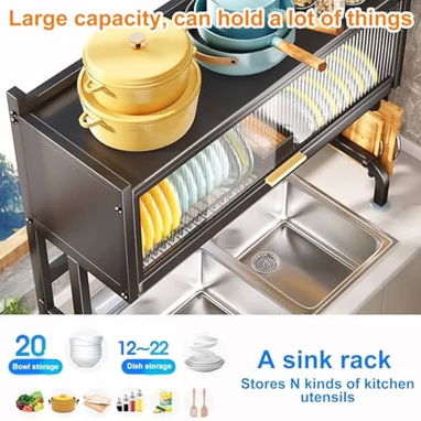 Escurridor de platos. Mide 95cm x 29.5cm x 9.5cm - Img 122022339