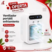 Ventilador Recargable con enfriamiento Precio: 80 USD duración de la batería : 5 a 8h ( velocidad mínima) y máxima 3H - Img 56539383