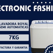 LAVADORAS ROYAL AUTOMÁTICAS Y SEMI AUTOMÁTICAS DE VARIOS KG NUEVAS EN CAJA - Img 54858932