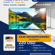 Televisor de 32" Smart tv Híbrido (con caja decodificadora interna) - Img 57055834