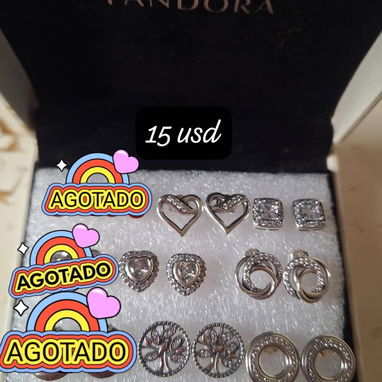 Aretes de plata s925 - Img 123313416