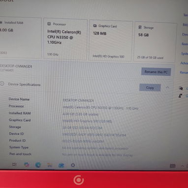 💻 Laptop Roja - 3/10