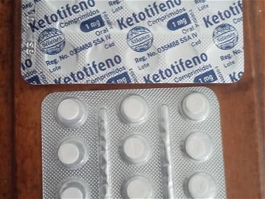 Ketotifeno en pastillas 1mg. Importado - Img main-image