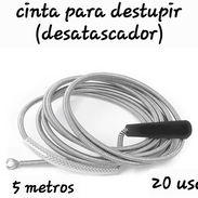 Cinta para destupir desatascador de  3 metros - Img 54821935