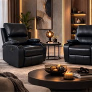 Muebles reclinables con glamour - Img 54590147