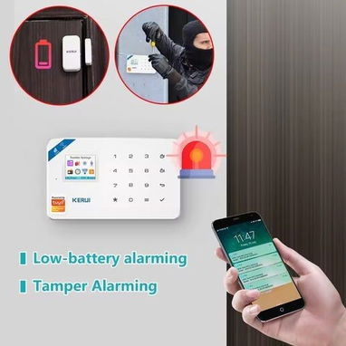 Sistema de Alarma Inteligente KERUI W181 WiFi + GSM | 📦 NUEVO EN CAJA - Img 126918530