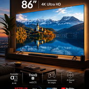 TV LG thinq AI 4k UHD model:86UQ8000AUB 86” sellados en caja - Img 55843603