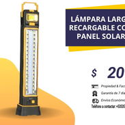 Lámpara Recargable Solar HS- 8035A - Img 55807677