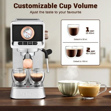 Cafetera Espresso Mecity 1400W P0334-AV002 - 3/5