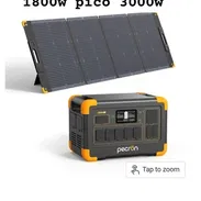 Pecron 1800w pico 3000w + panel. - Img 56610915