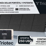 Panel solar plegable Oupes 240w - Img 58022112