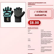 GUANTES DE ENTRENAMIENTO CON MUÑEQUERAS . - Img 57881723