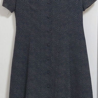 Vestidos  hojas azules y lunares - 2/2