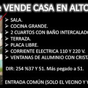 Casa en 14mil USD (ME AJUSTO). UN SUEÑO. SOLO LLEGAR Y VIVIR. EN 254 %37 Y 51. SALA, COCINA, 2 CUARTOS, BAÑO Y + + + - Img 56176208