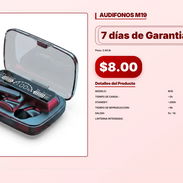 AUDIFONOS M19 . - Img 57058298