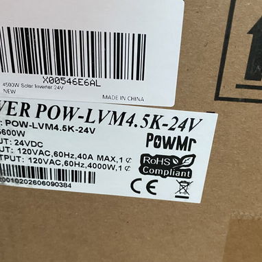 Inversor híbrido PowMr de 4500w 110v 24v - 2/2