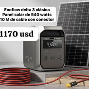 Ecoflow Delta 3 clásica panel solar de 540w y cable de 10 metros, laisla 💯 - Img 57939982
