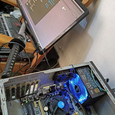 Kit de 4ta generaci贸n h81 con micro i34160 con 4 GB RAM impecable - Img 121640061