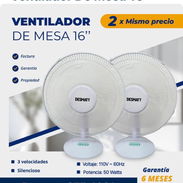 Ventiladores de mesa, pared y pedestal - Img 53561235
