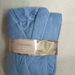 Albornoz Unisex de Felpa Suave home deluxe. 📞56249037 - Img 118726427