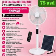 Ventilador recargable Dawang - Img 56240965