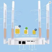 Routers WIFI 4G LTE de 150Mbps,  potenciador de señal de potencia,4 antenas externas, punto de acceso más suave - Img 49667834