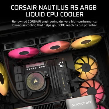 Disipador Corsair Nautilus 360 RS ARGB Precio 150usd 56381230✍️ - Img 120294521