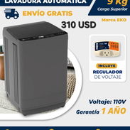 Lavadora automática de 9 kg con protector de voltaje - Img 55456738