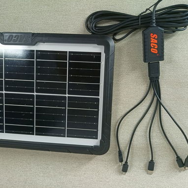 Panel solar portátil SACO de 8.5W - 2/4