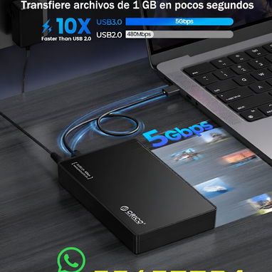 Caja de disco duro modelo Orico 3588US3 ▌Guarde todos sus archivos en un lugar seguro fuera de sus equipos de computo - Img 105016782