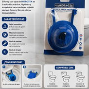 Forky para Inodoro HIDROTEK con Tapa – Elimina los malos olores - Img 56492031