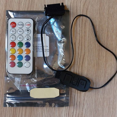 Controladora argb 5v con su mando a distancia en 20 usd o en cup al cambio  Con mensajería 🏍 libre de costo para - Img 102000471
