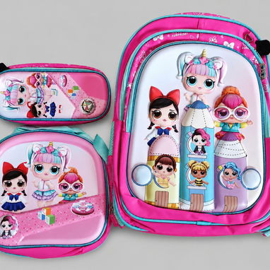 Mochilas infantiles 3 en 1 por unidad 18 USD Por docena 12 USD - Img 123379883