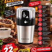 ☕MOLERDOR ☕ DE CAFE ELECTRICO CHEFFANO. TENEMOS MENSAJERÍA, DAMOS FACTURA Y GARANTÍA. 📲 54833699 - Img 57808816