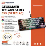 Teclado Gamer GEODMAER 65% RGB 68 Teclas USB Tipo-C en La Habana - Img 55408897