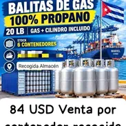 Contenedor de balitas de gas - Img 58444295