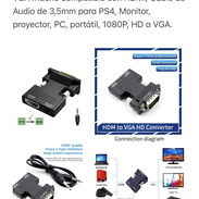 Adaptador VGA - HDMI - Img 45501771
