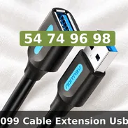 Cable Extension Usb 3.0 Vention Carga - Img 57334925