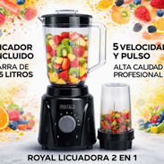 Batidora licuadora 2 en 1 con picador de especias - Img 57532120