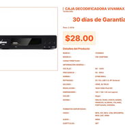 Decodificador Digital VIVAMAX VM-CDMTB88: Soporta MKV y Subtítulos $22 VPT#-0062 - Img 55544786