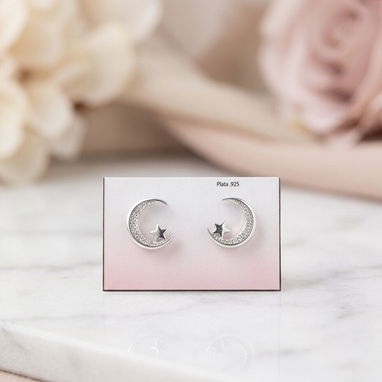 Aretes Pandora de plata s'925 - Img 123480806