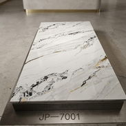 PANEL PVC Mármol Nero Oro Dimensiones: 2.44 m de largo, ancho 1.22 m, grosor 3 mm - Img 58194878