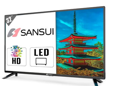 Televisor SANSUI de 32 " Full HD mod MSMX32T1H Japon sellado en su caja lee disco externo tel. 55-28-4377 - Img main-image
