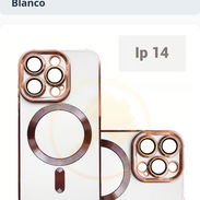 Cover Iphone 14 TPU Todo Color Con Cámaras Protegidas Clm03 Blanco - Img 52908178
