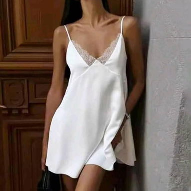 Blusas/Vestidos Lenceros Satinados Bershka,Stradivarius,SHEIN,Zara - 7/7