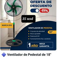Ventilador De Pedestal (Marca EKO) - Img 55559305