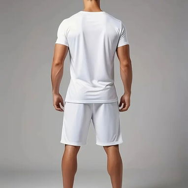 Conjuntos de shorts y pullover blanco de hombre - Img 125463991