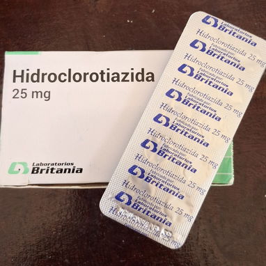 ⚕️- Hidroclorotiazida 25mg, 1 Tira de 10 Tableta -⚕️ - Img 113280795