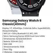 Samsung Galaxy Watch 6. Nuevo con garantía - Img 51367370